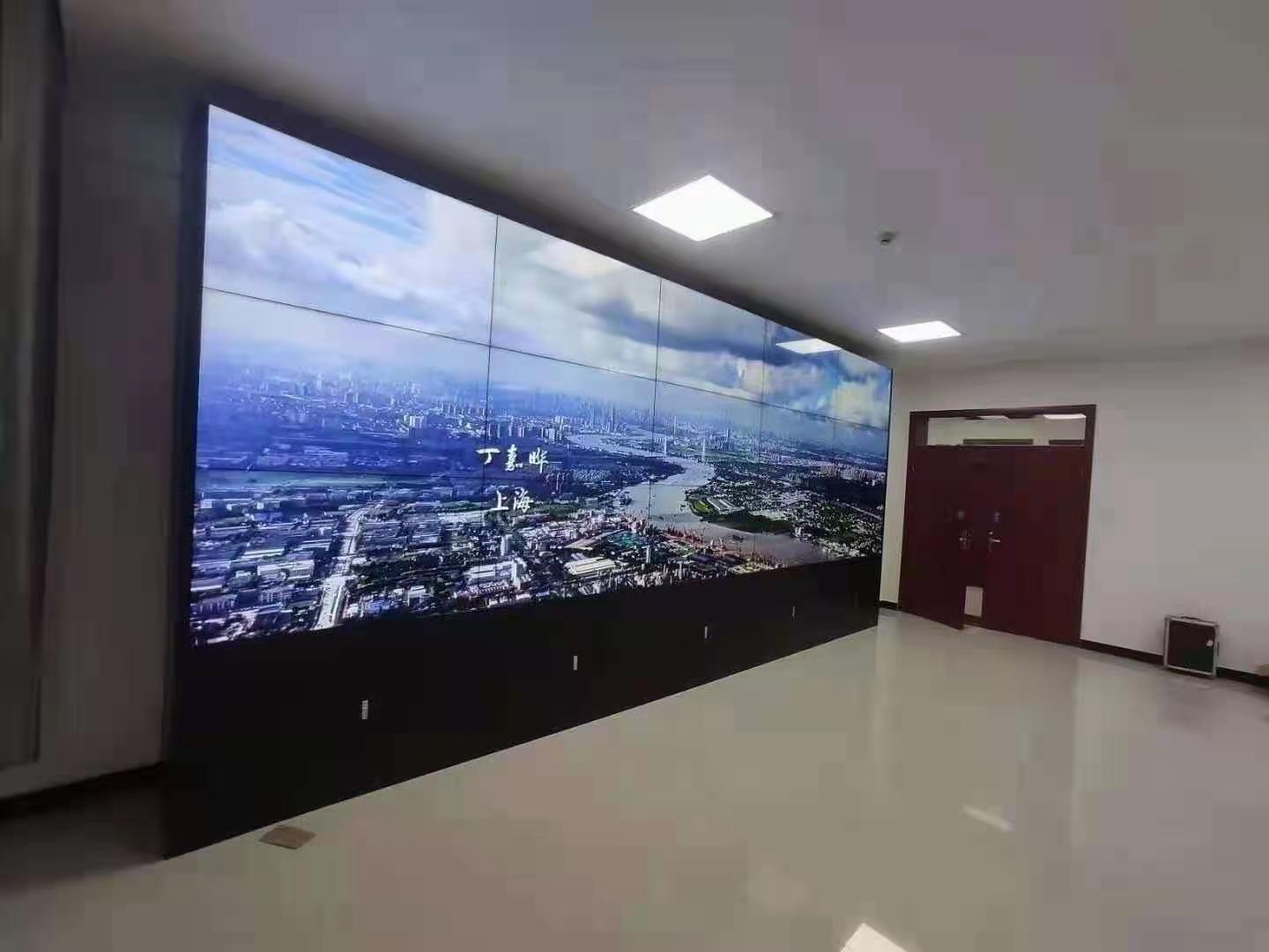 霍邱拼接屏-55寸京东方液晶拼接屏3X4案例展示